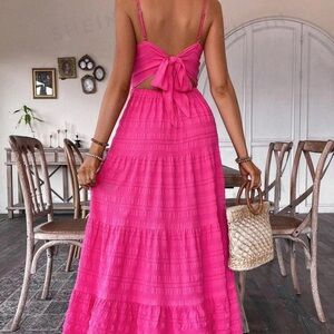 Pink dress